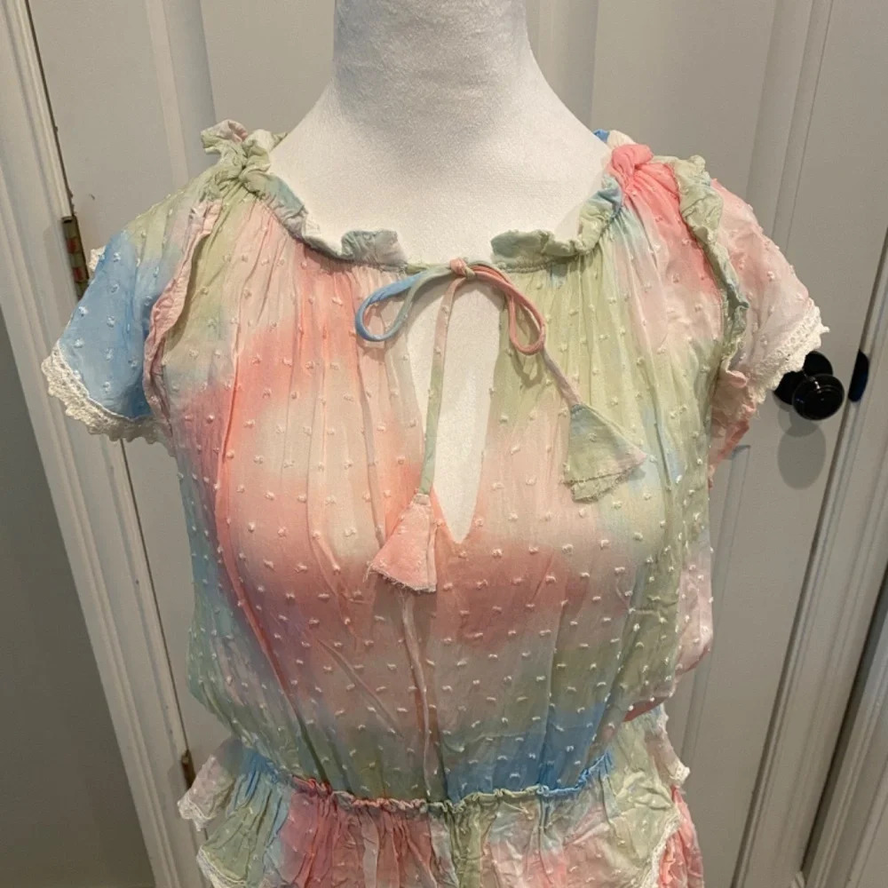 We're All Pretty Girls Tiered Dress Multicolor pastel 16786 - Picture 8 of 16